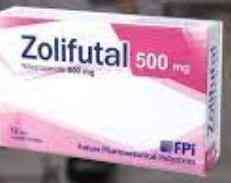 Zolifutal 500 mg 12 f.c. tablets