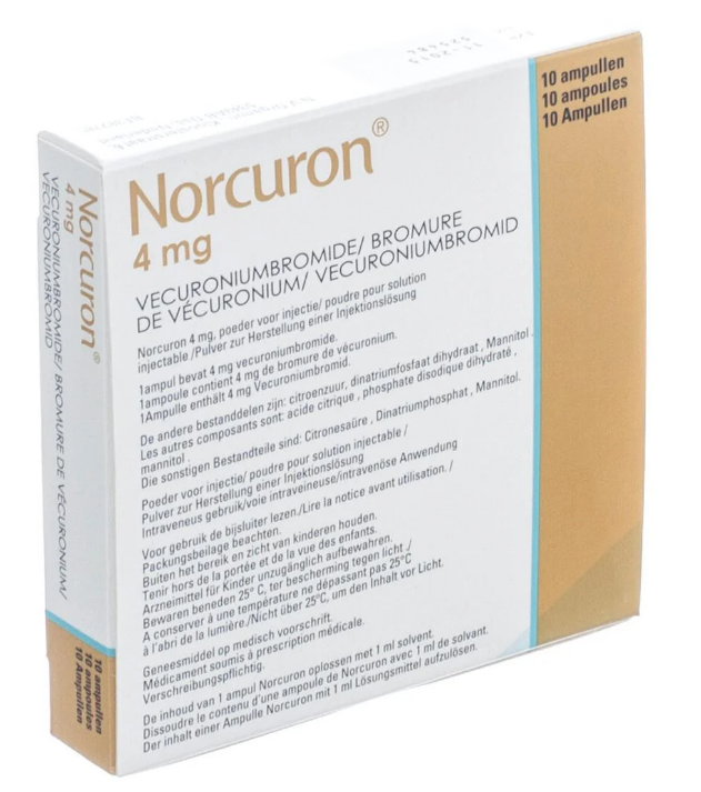نوركيورون 4مجم/مل 10 امبول