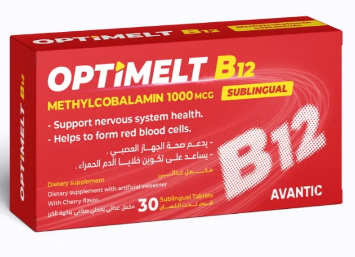 دواء اوبتيميلت ب12 - 30 قرص تحت اللسان