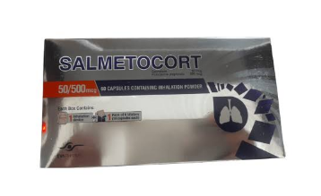 دواء سالميتوكورت 50/500مكجم 60 كبسولة استنشاق + جهاز استنشاق