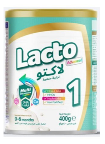دواء لاكتو 1 ادفانسد لبن اطفال 400 جم