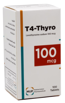 تي4-ثيرو 100مكجم 100 قرص