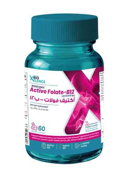 دواء بيوكسيلانس اكتيف فوليت ب12 - 60 قطعة استحلاب